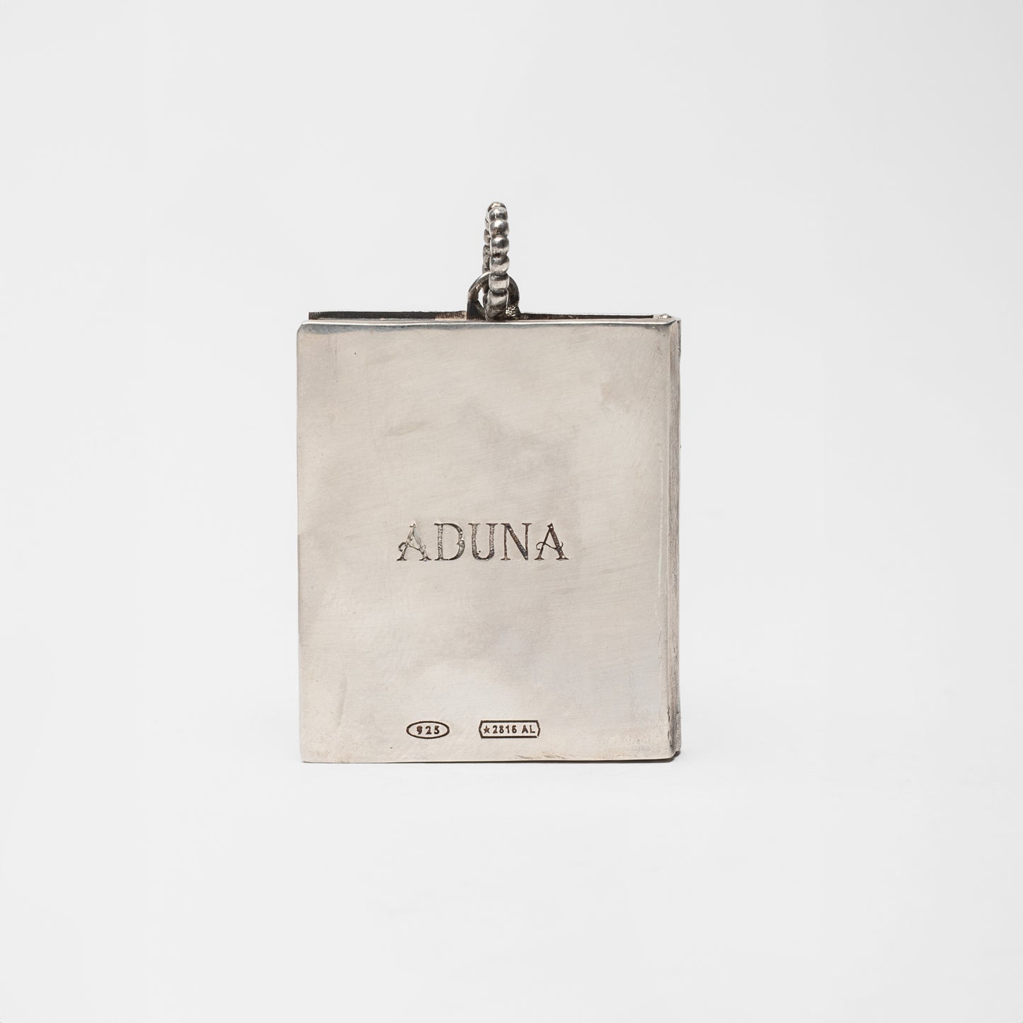 SECRET MEMORY - photo book pendant with green peridot stone