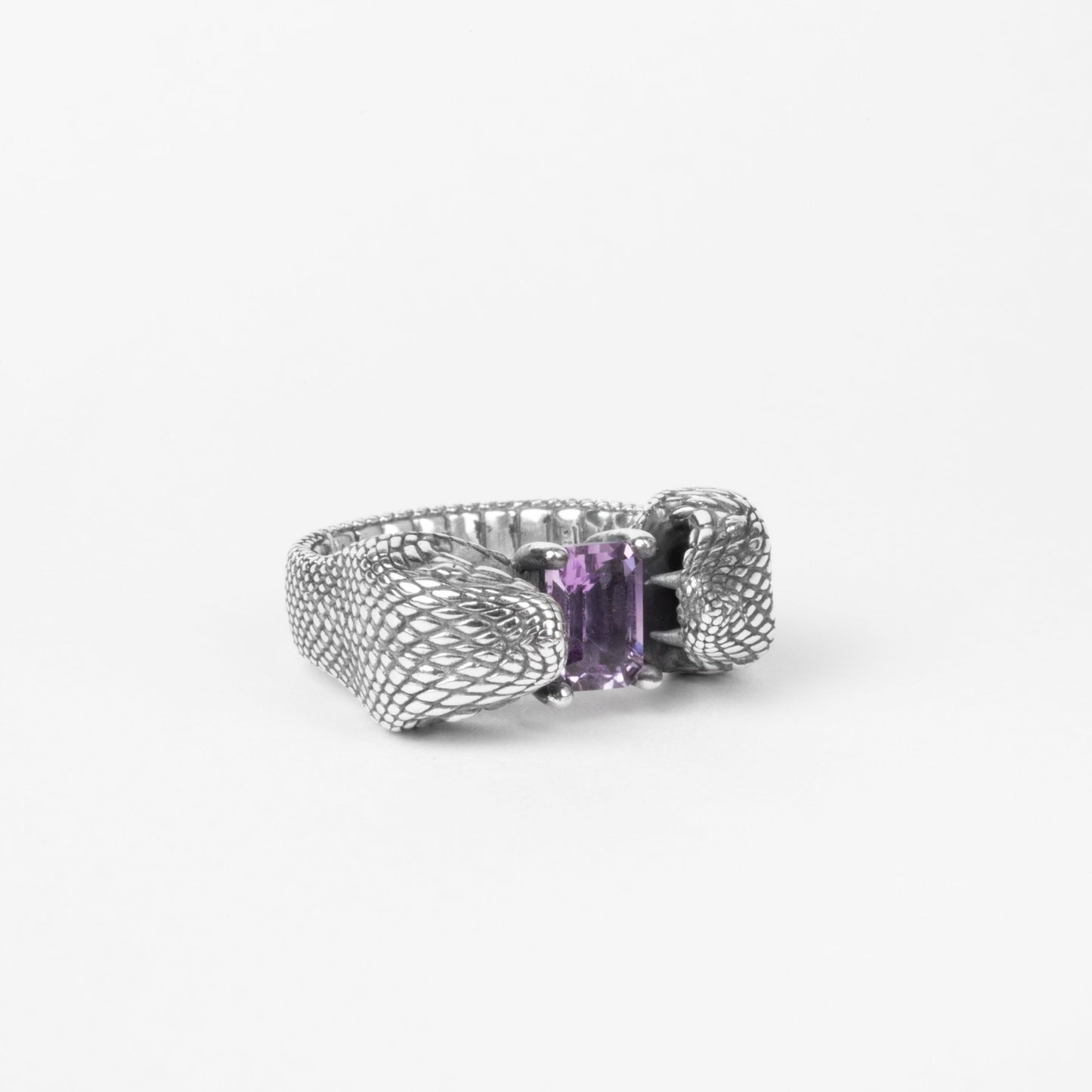 Anello Anfisbena Ametista - adunajewels.com