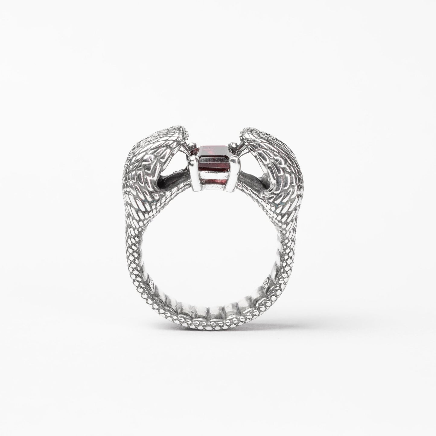 Anello Anfisbena Granato - adunajewels.com