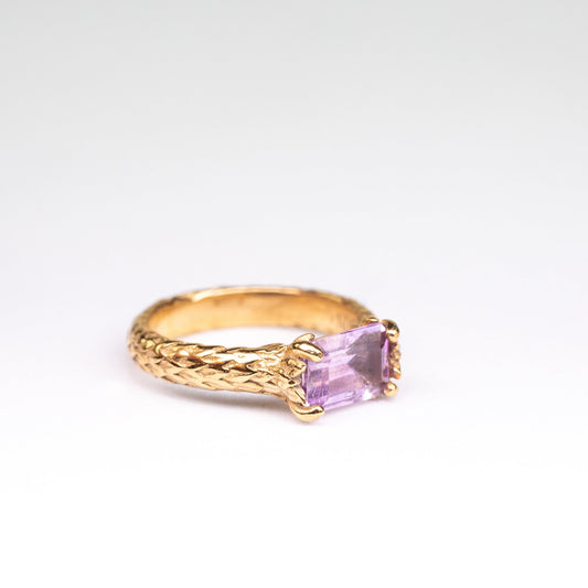 Anello Laurus Ametista - adunajewels.com