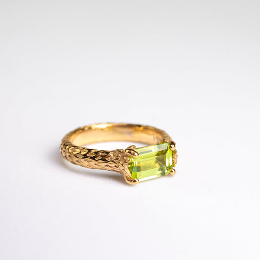 Anello Laurus Peridot - adunajewels.com