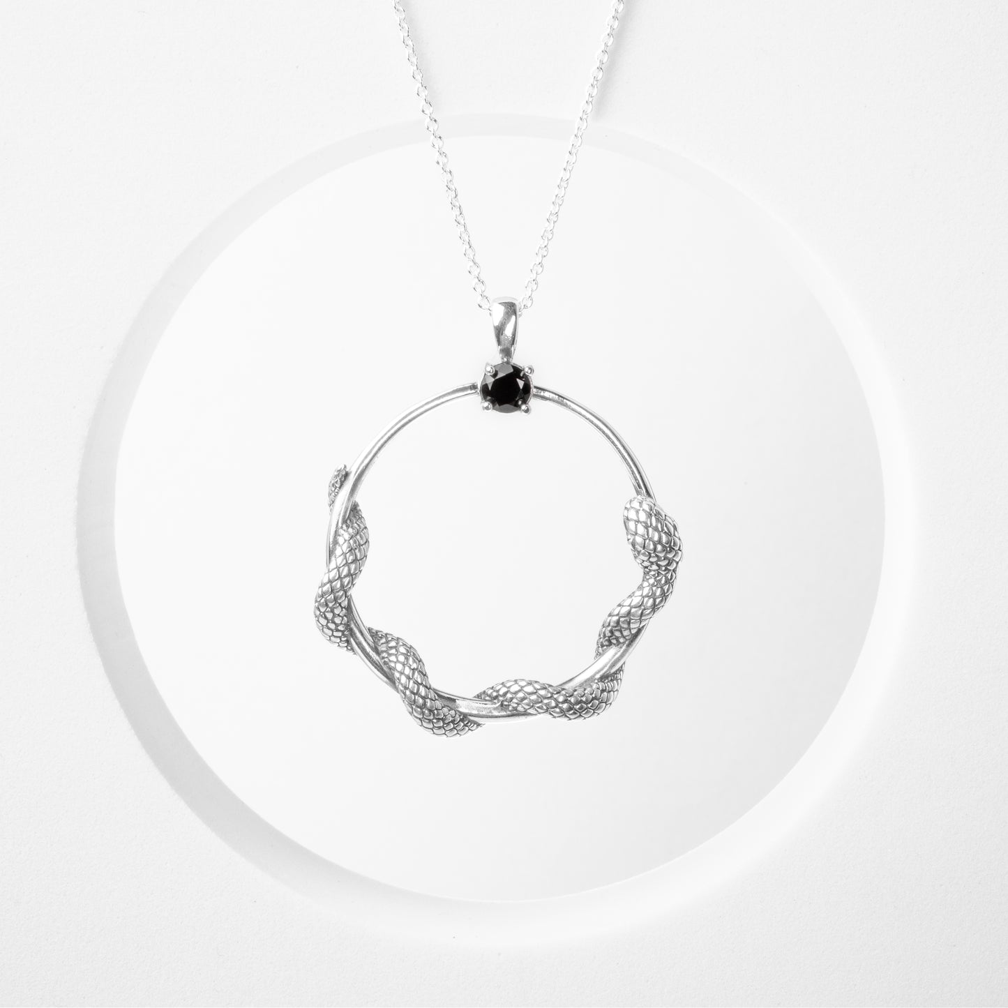 Circulus - Onyx stone necklace pendant
