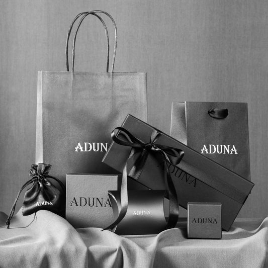 " Confezione gioiello artigianale Aduna pronta da regalare"